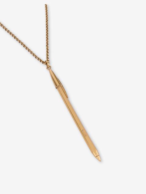 FEATHER PENDANT NECKLACE