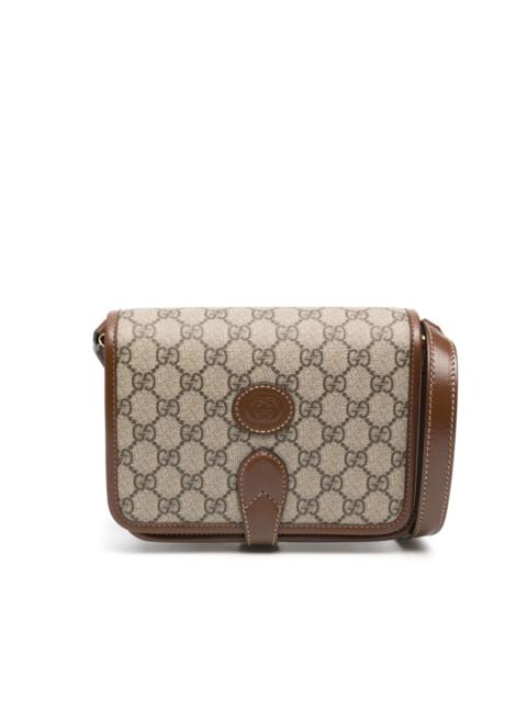 GG-canvas messenger bag