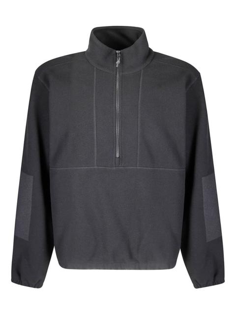 half-zip long-sleeves sweater