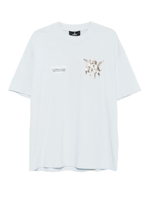 Represent T-shirts and Polos Clear Blue