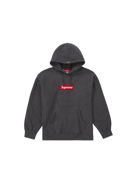Supreme Box Logo Hooded Sweatshirt (FW21) Charcoal