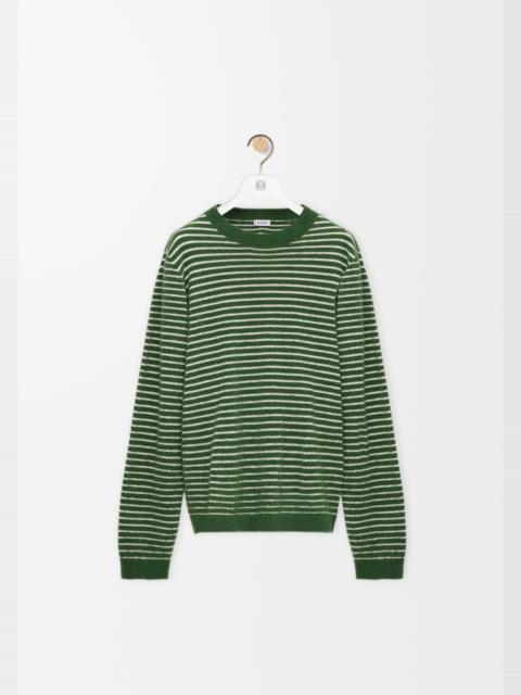 Sweater in alpaca and wool blend