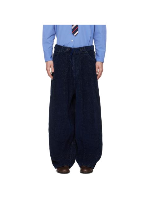 Navy H.D. Trousers