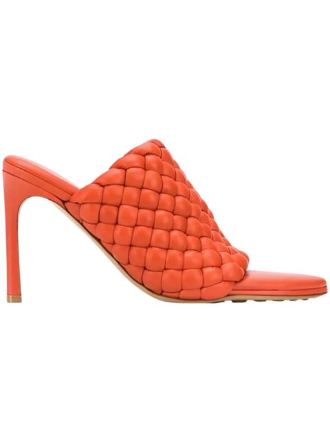 Bottega Veneta Curve Leather Sandals Orange (Women's)