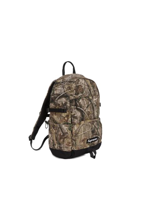 denim "Camo" backpack