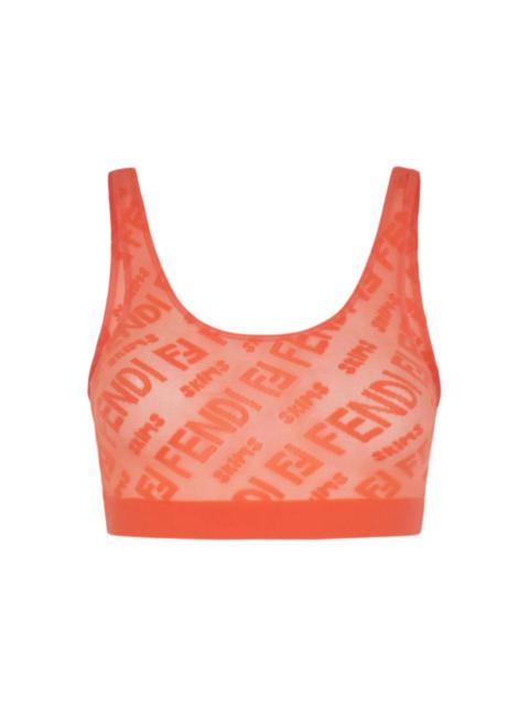 Fendi x SKIMS Hosiery Bralette Georgia