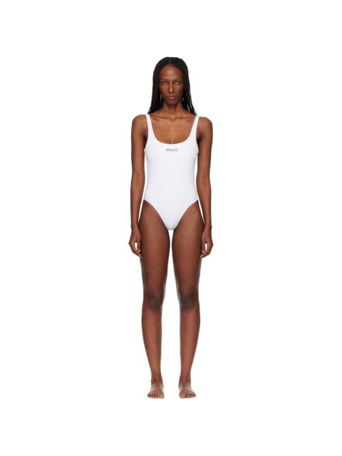 White One-Piece Swimsuit