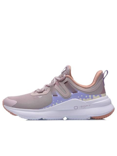 (WMNS) Li-Ning Soft Plus 'Mauve White' ARHR024-2