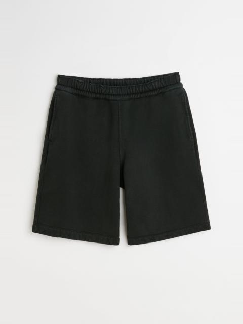 Plage Shorts Pigment Black Hefty Fleece