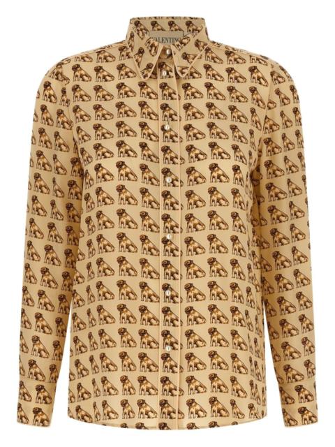 Petit Charles-print shirt