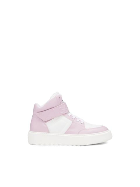 high-top sneakers