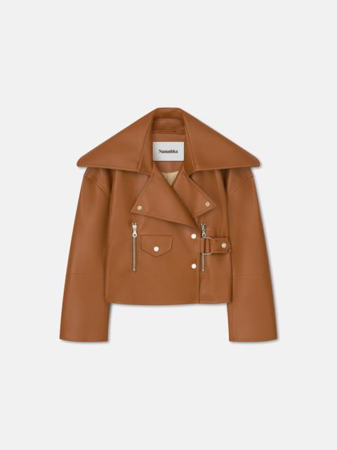 Regenerated Leather Jacket