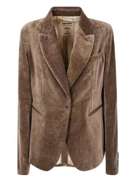 single-breasted blazer