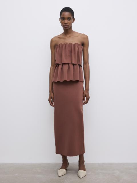 Sculpted Midi dress