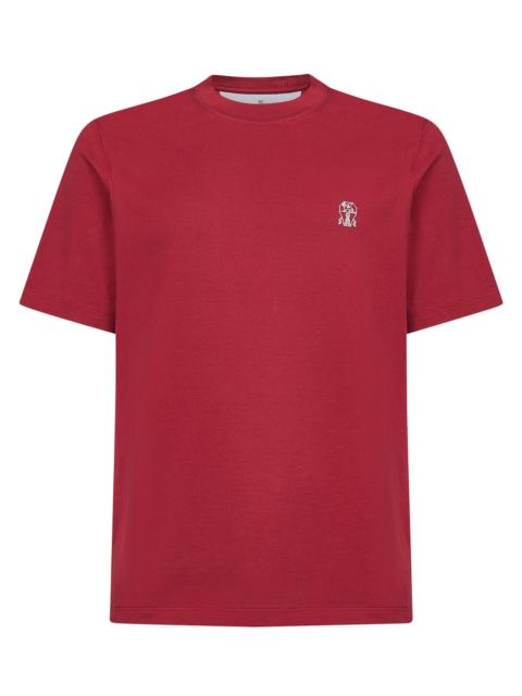 Cherry Solomeo crest T-shirt