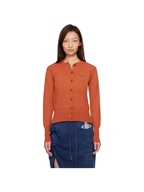 Orange Bea Cardigan