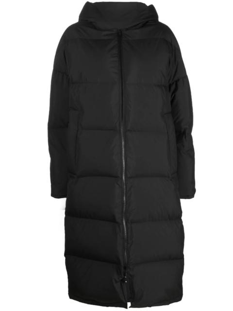 reversible hooded down parka