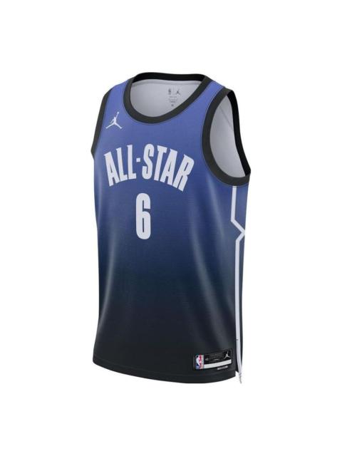 Air Jordan SS23 All-star Weekend LeBron James Jerseys 'Blue' DX6326-511