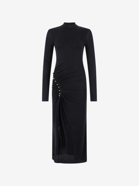 Long Dress With Ruffle Detail