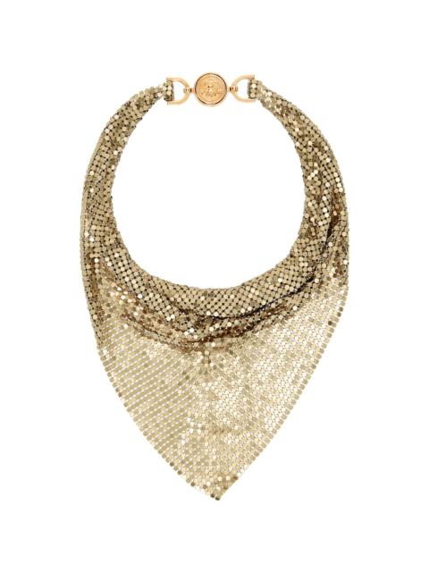 Metal Mesh Bandana Necklace