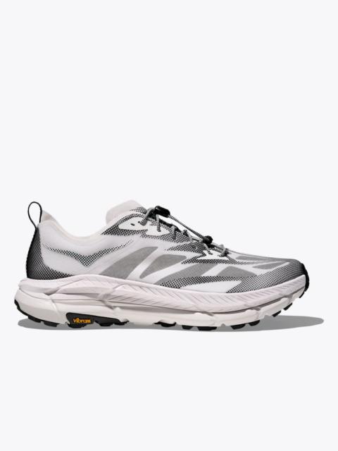 Stealth/Tech Mafate Speed 4 Lite Shoes in White/Black