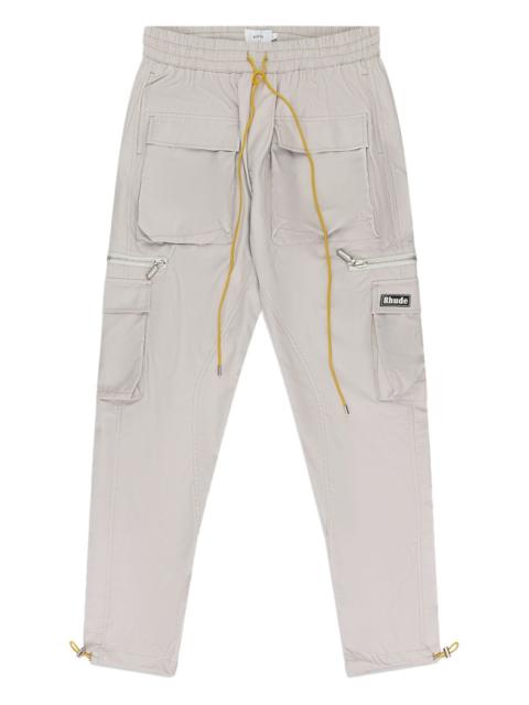 cargo-pockets track pants