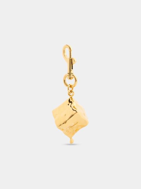 MELTING ICE CUBE GOLD CHARM