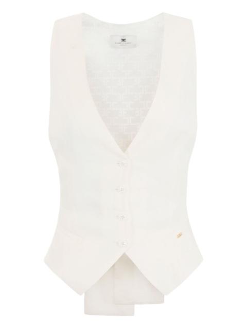 gabardine waistcoat