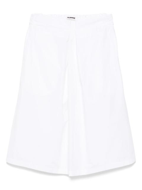 cotton poplin skirt