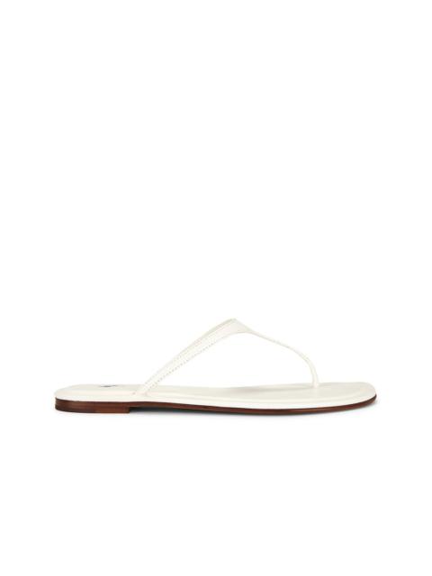 Nappa Thong Flat Sandals
