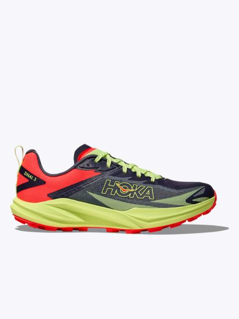 Men's Zinal 3 Shoes in Squid Ink/Neon Yuzu