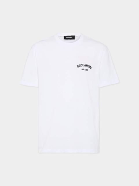 REGULAR FIT DSQUARED2 MILANO T-SHIRT