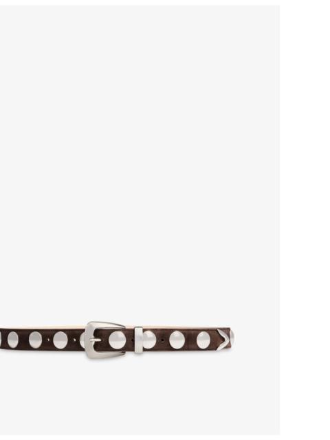 Benny Studded Suede Belt