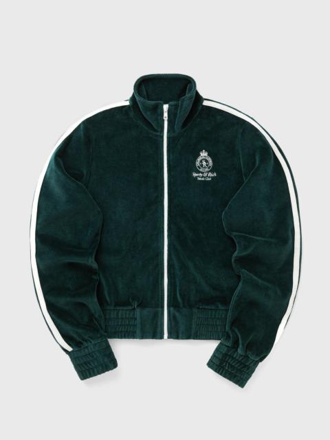 Crown Tennis Elio Velour Track Jacket