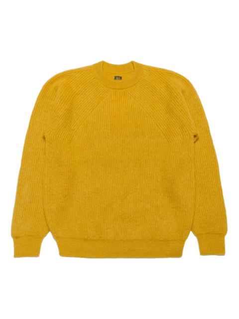 Pure Mohair Signature Crew Neck Yellow