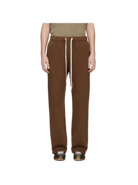 Brown Heavyweight Classic Sweatpants
