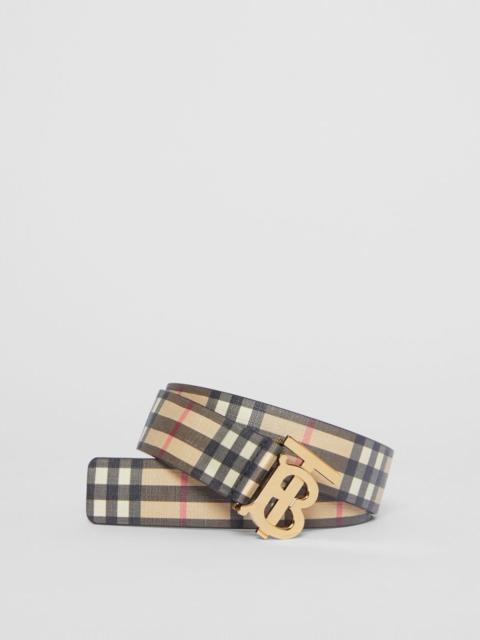Monogram Motif Vintage Check Belt