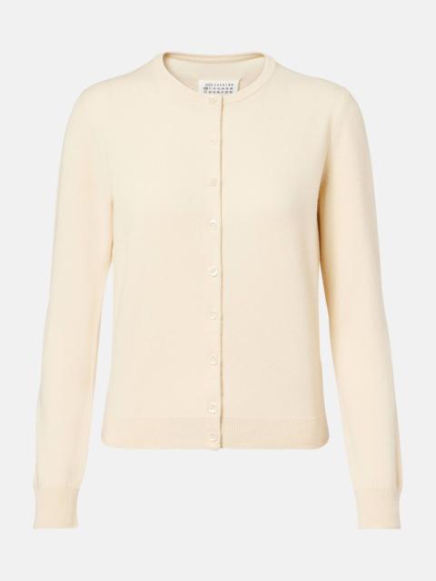 Virgin wool cardigan