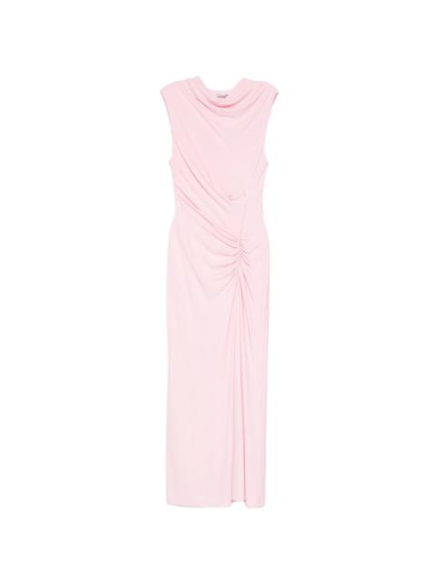 Acacia draped midi dress