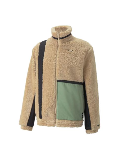 Puma Logo Winterized Ralph Jacket 'Green' 536131-01