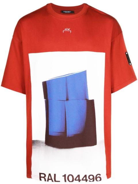 graphic-print short-sleeve T-shirt