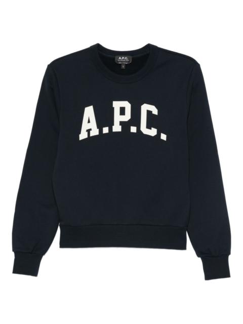 logo-appliqué sweatshirt