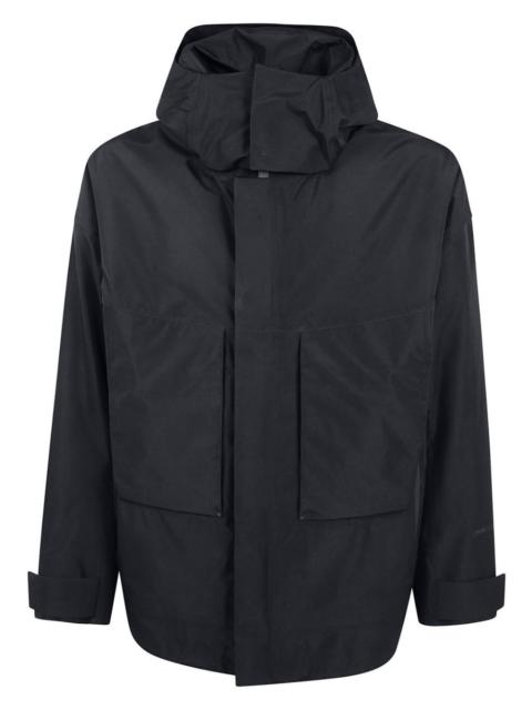 hooded parka coat