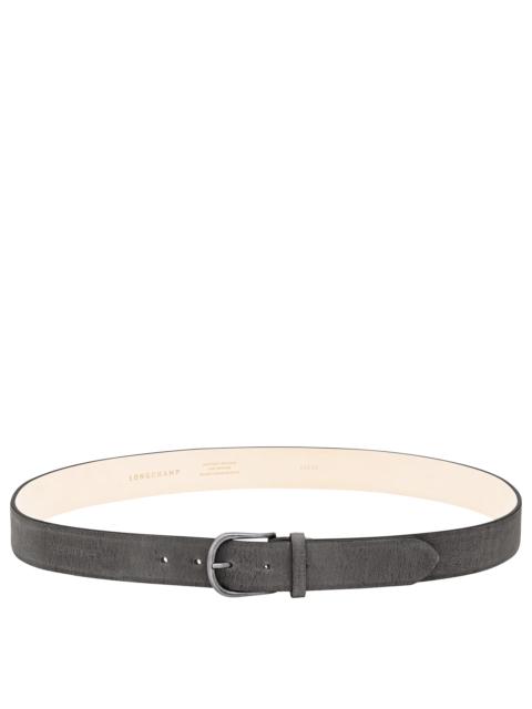 Men's belt Graphite - Leather