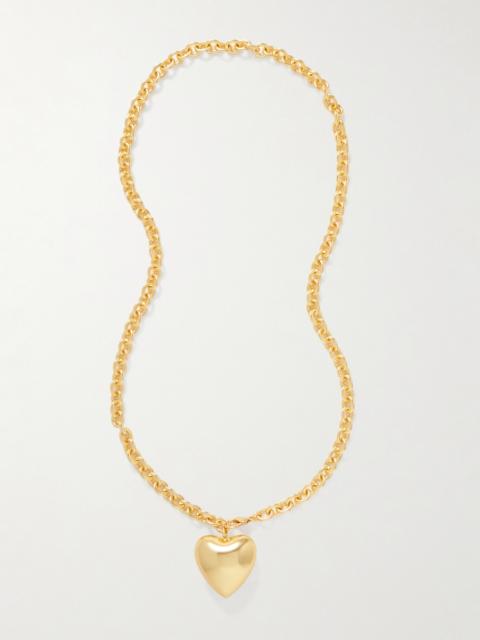 Heart & Soul Gold-tone Necklace