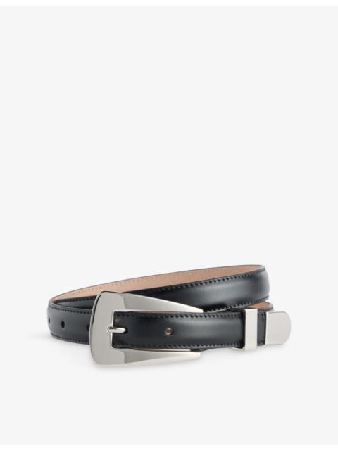 Lucca Buckle Leather Belt