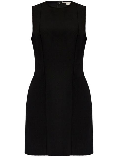 sleeveless A-line mini dress