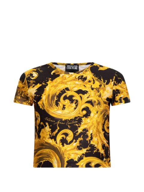 baroque-pattern T-shirt