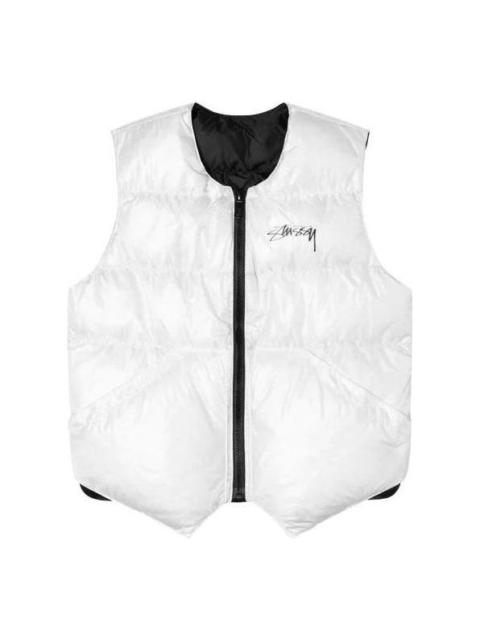 Stussy x OL CDW Reversible Down Vest 'White Black' 315292