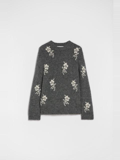 Wool Blend Crew-Neck Sweater